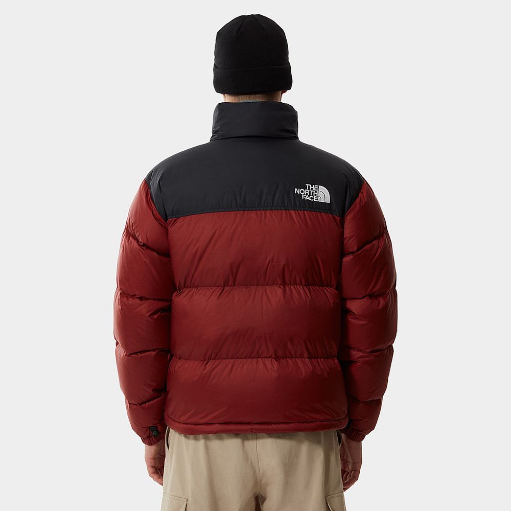 Páperová Bunda The North Face 1996 Retro Nuptse Packable Panske Tmavo Červené | BZT-605381
