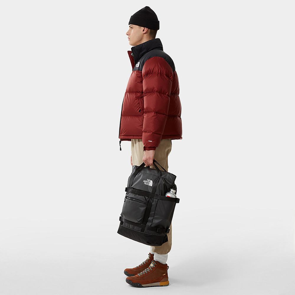 Páperová Bunda The North Face 1996 Retro Nuptse Packable Panske Tmavo Červené | BZT-605381