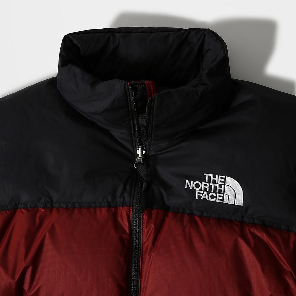 Páperová Bunda The North Face 1996 Retro Nuptse Packable Panske Tmavo Červené | BZT-605381