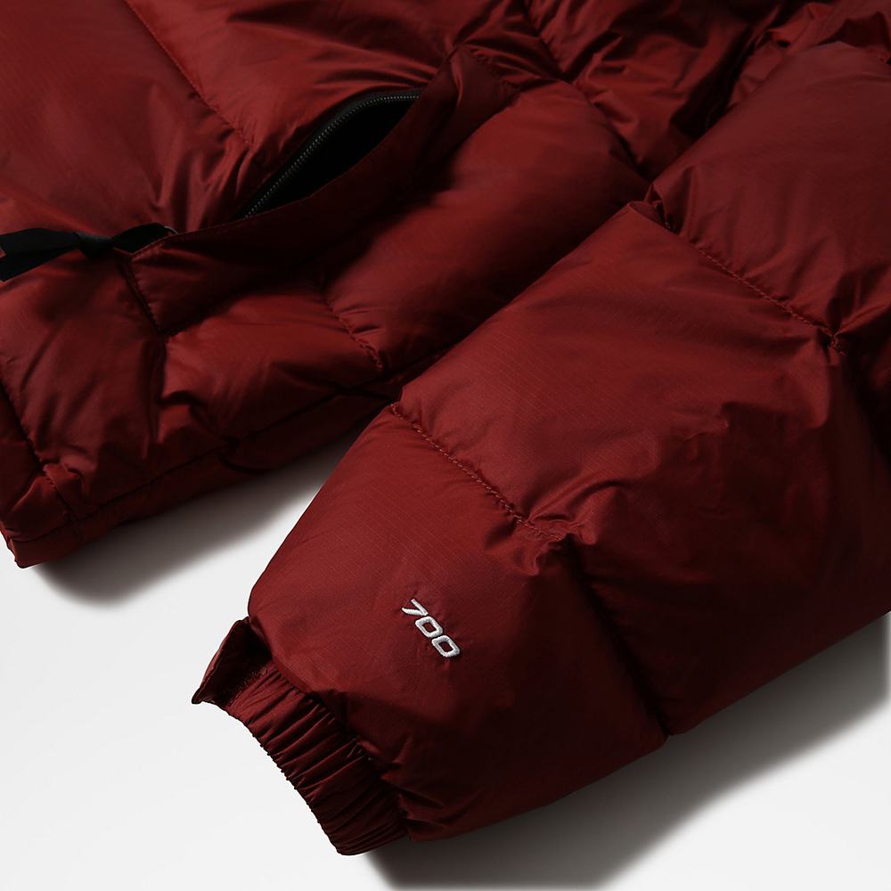 Páperová Bunda The North Face 1996 Retro Nuptse Packable Panske Tmavo Červené | BZT-605381