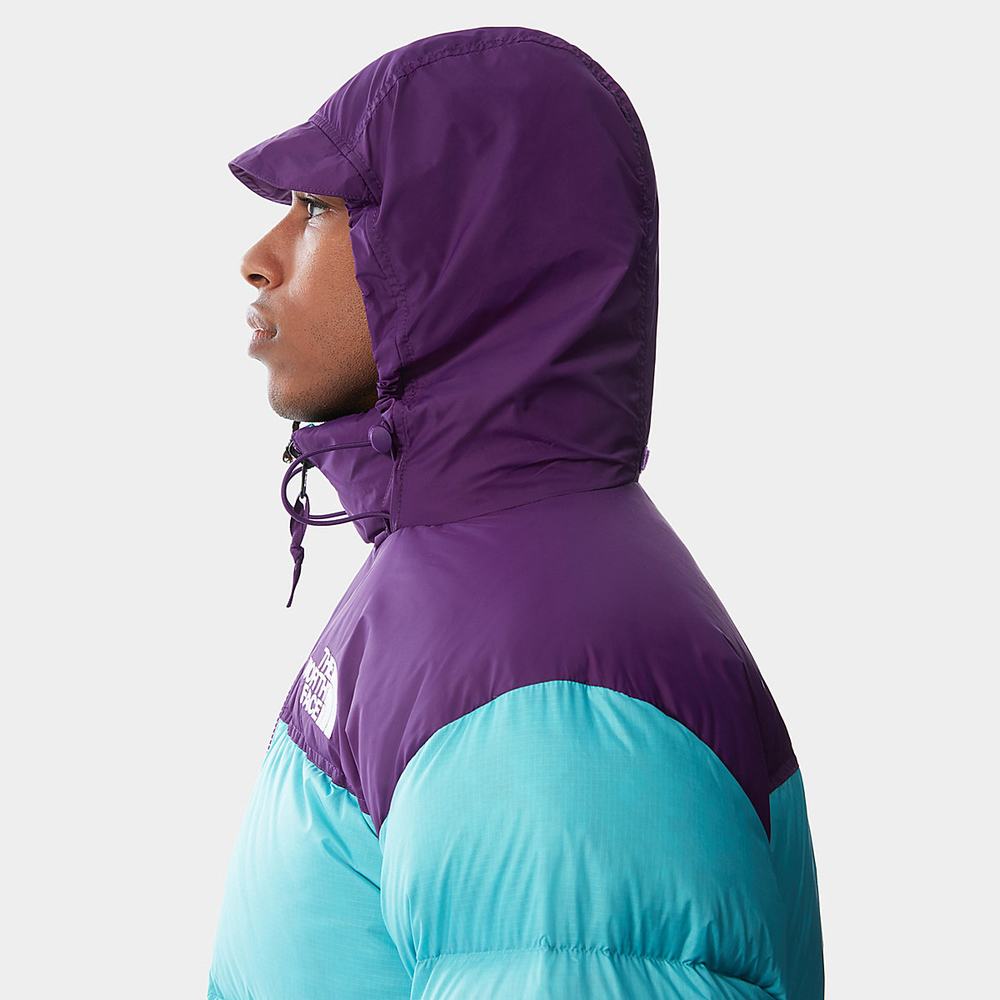Páperová Bunda The North Face 1996 Retro Nuptse Packable Panske Modre Nachový | CHT-561920