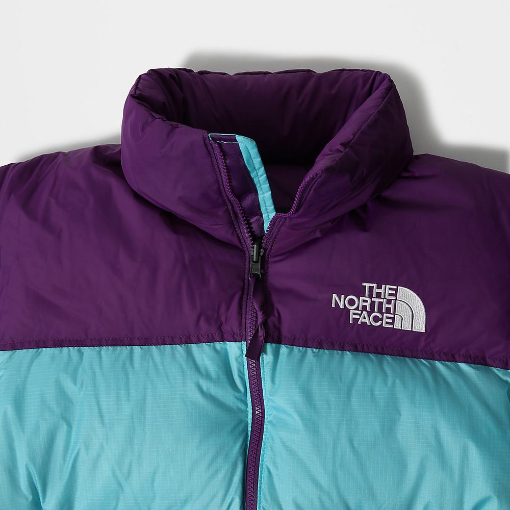 Páperová Bunda The North Face 1996 Retro Nuptse Packable Panske Modre Nachový | CHT-561920