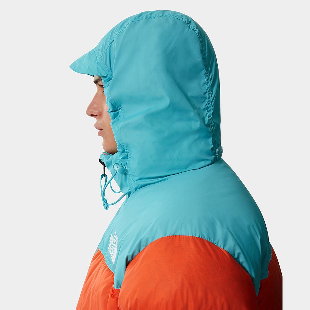 Páperová Bunda The North Face 1996 Retro Nuptse Packable Panske Červené Oranžové Modre | CJU-108725