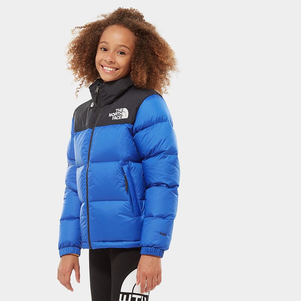 Páperová Bunda The North Face 1996 Retro Nuptse Dievcenske Modre | DFJ-725901