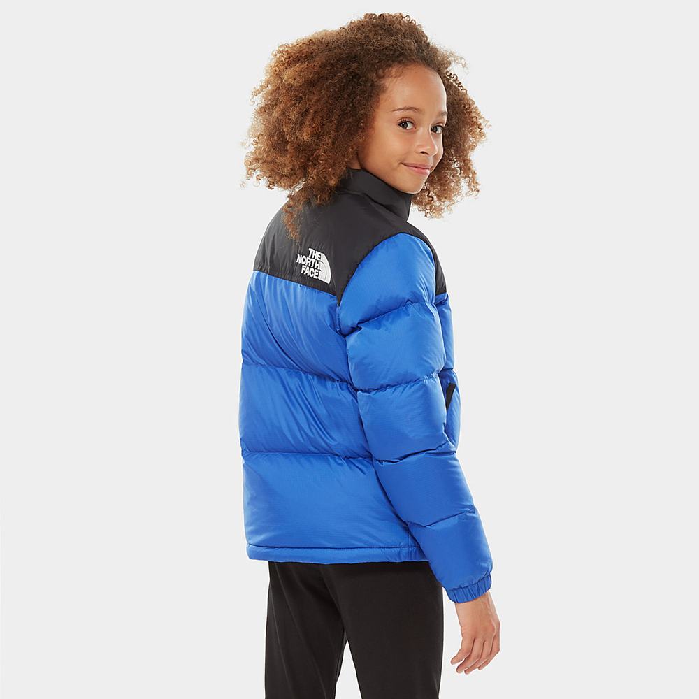 Páperová Bunda The North Face 1996 Retro Nuptse Dievcenske Modre | DFJ-725901