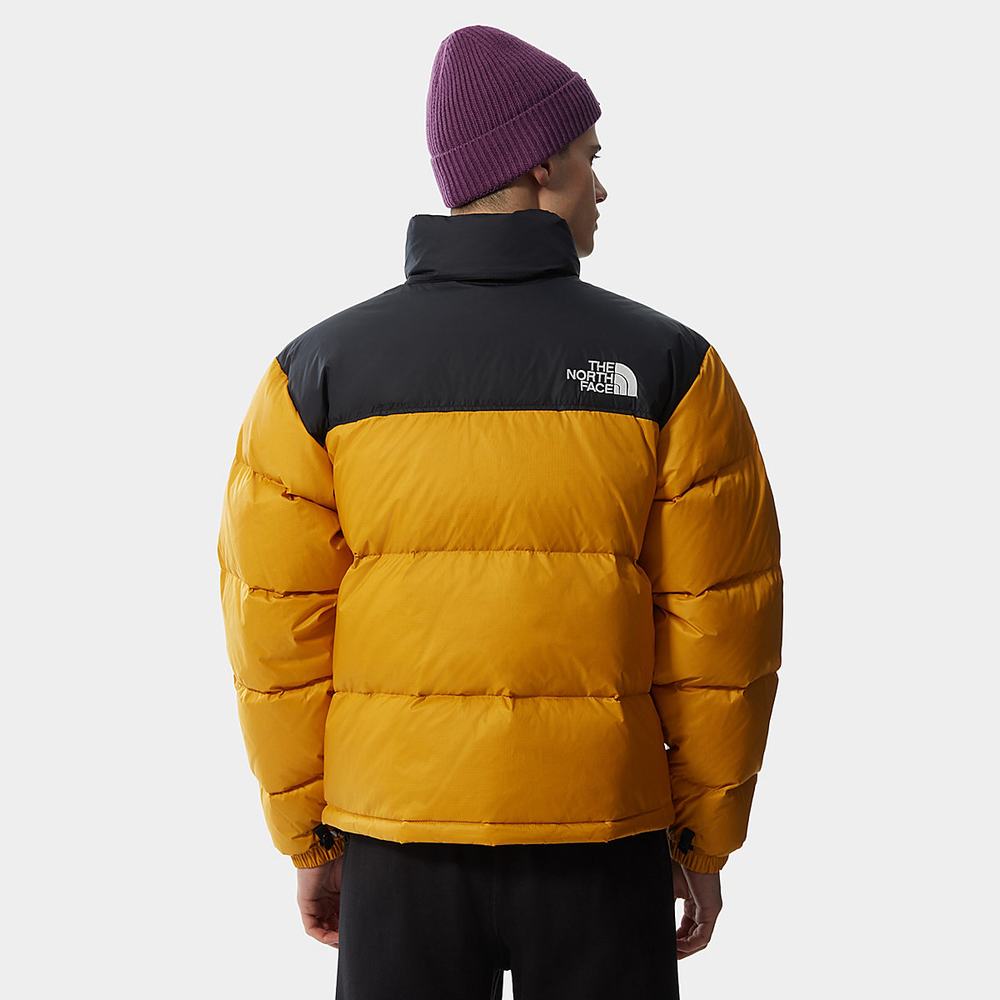 Páperová Bunda The North Face 1996 Retro Nuptse Packable Panske Žlté | HBN-071564