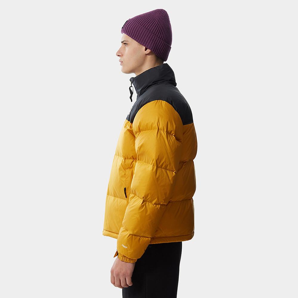 Páperová Bunda The North Face 1996 Retro Nuptse Packable Panske Žlté | HBN-071564