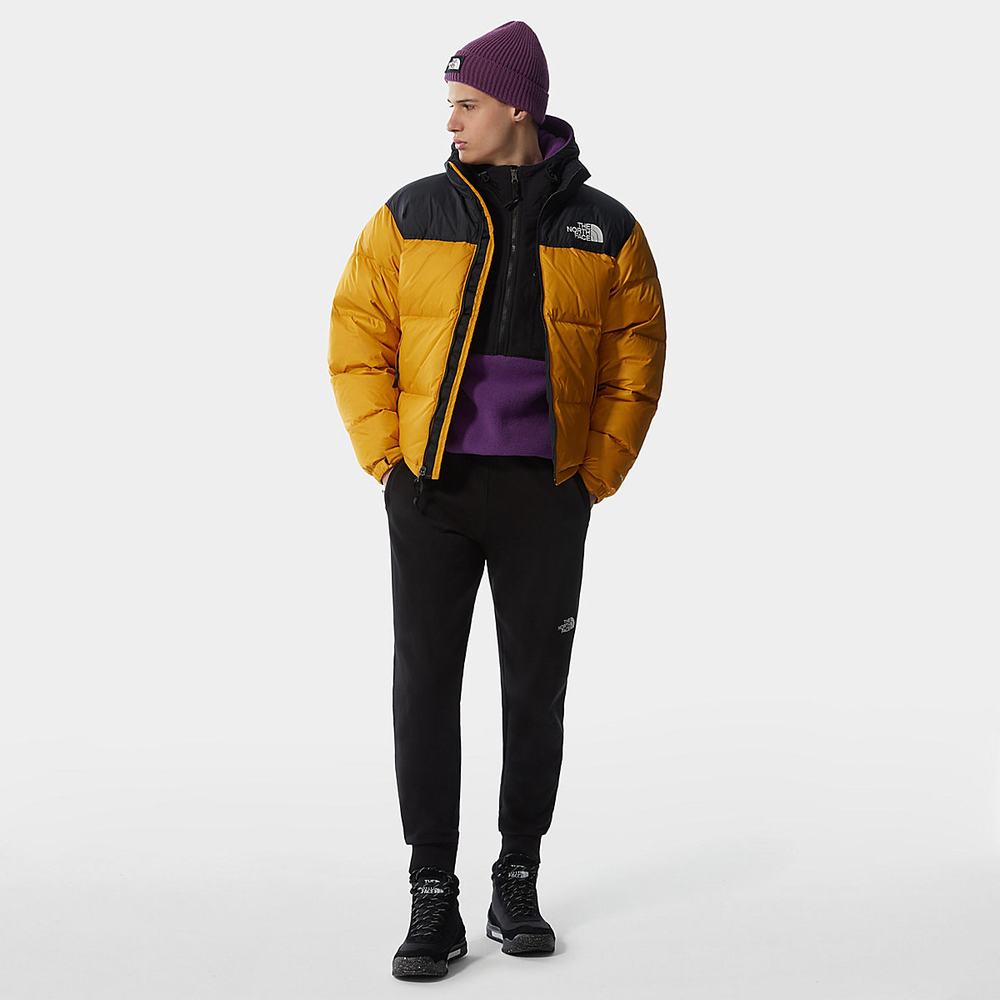 Páperová Bunda The North Face 1996 Retro Nuptse Packable Panske Žlté | HBN-071564