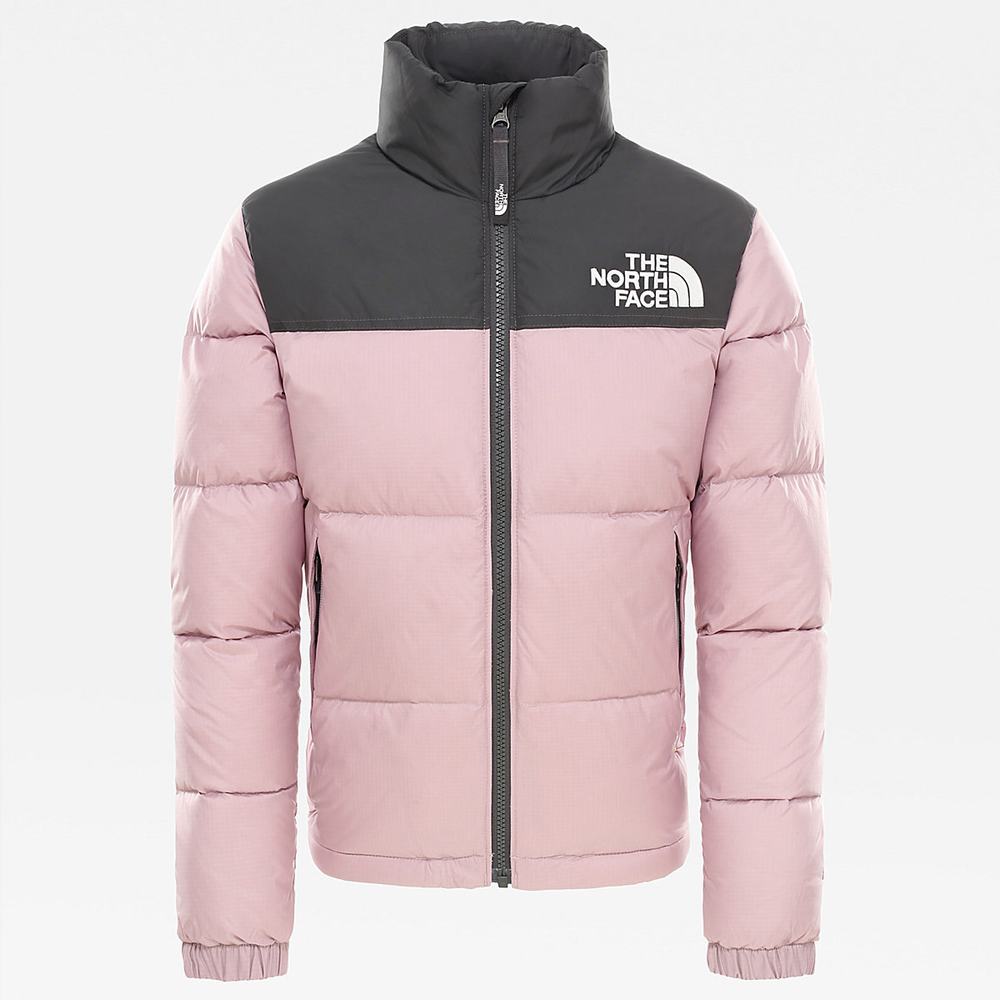 Páperová Bunda The North Face 1996 Retro Nuptse Dievcenske Siva Nachový | JSW-872904