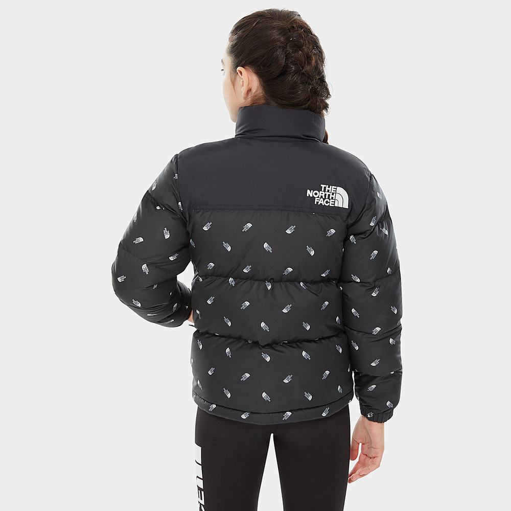 Páperová Bunda The North Face 1996 Retro Nuptse Chlapcenske Čierne | MDJ-836092