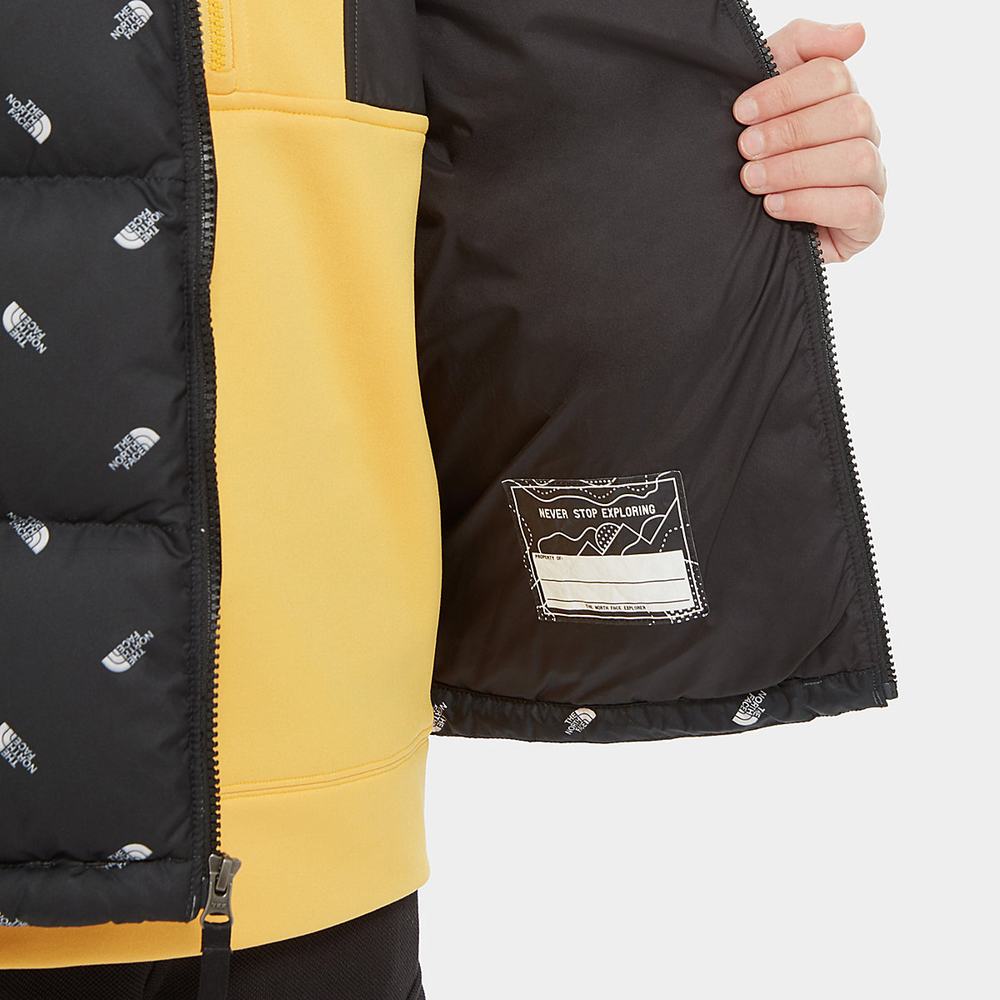 Páperová Bunda The North Face 1996 Retro Nuptse Chlapcenske Čierne | MDJ-836092