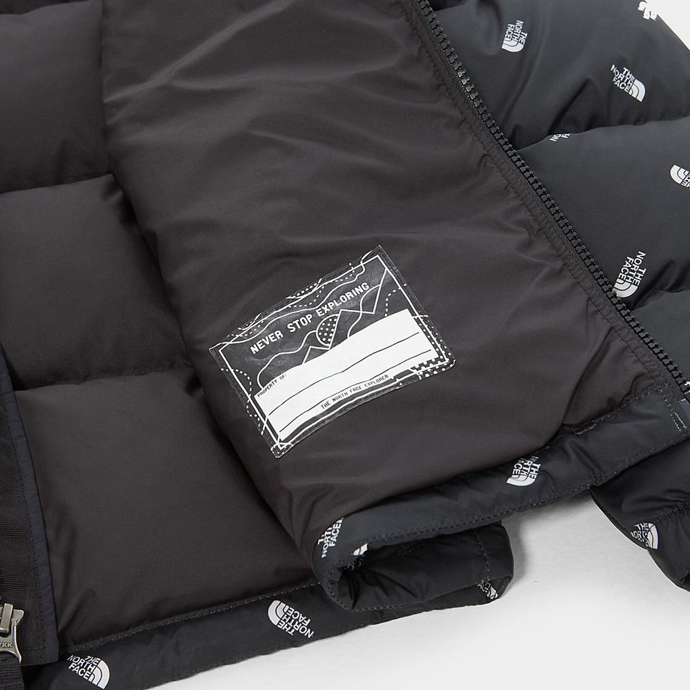 Páperová Bunda The North Face 1996 Retro Nuptse Chlapcenske Čierne | MDJ-836092