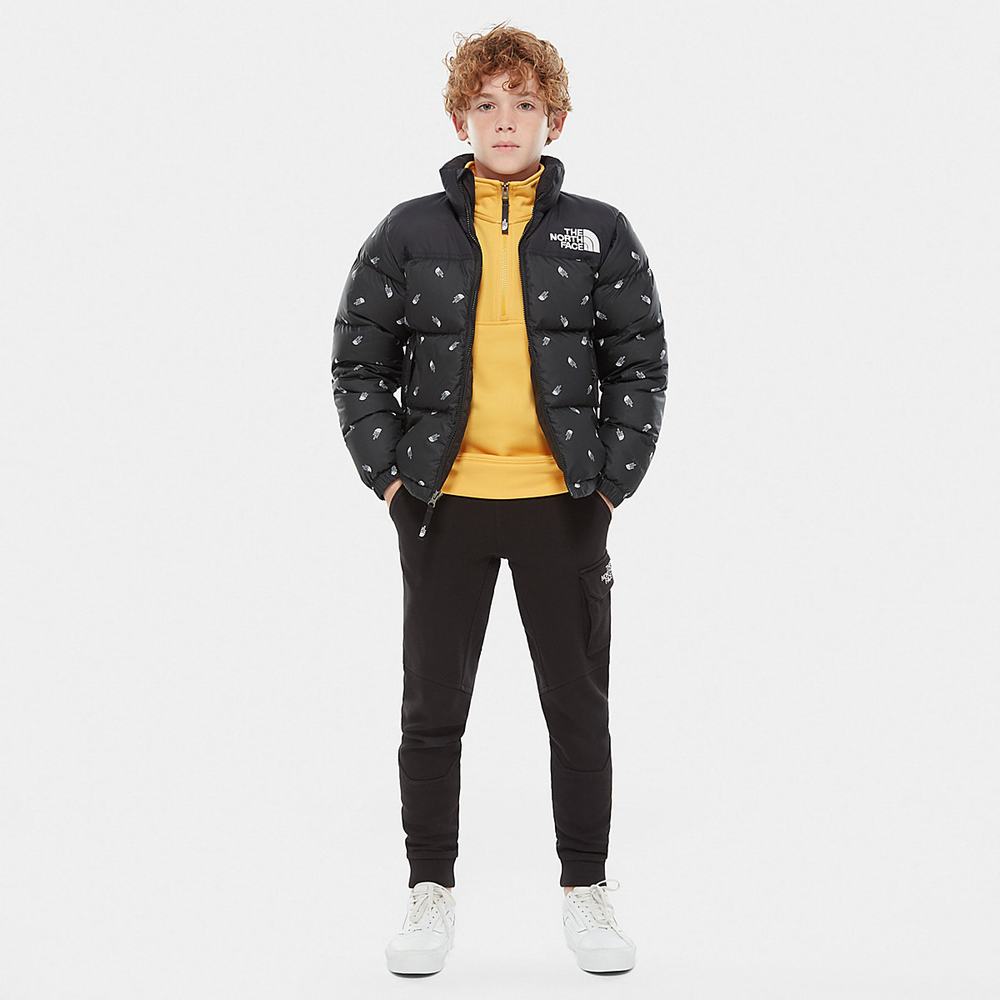Páperová Bunda The North Face 1996 Retro Nuptse Chlapcenske Čierne | MDJ-836092