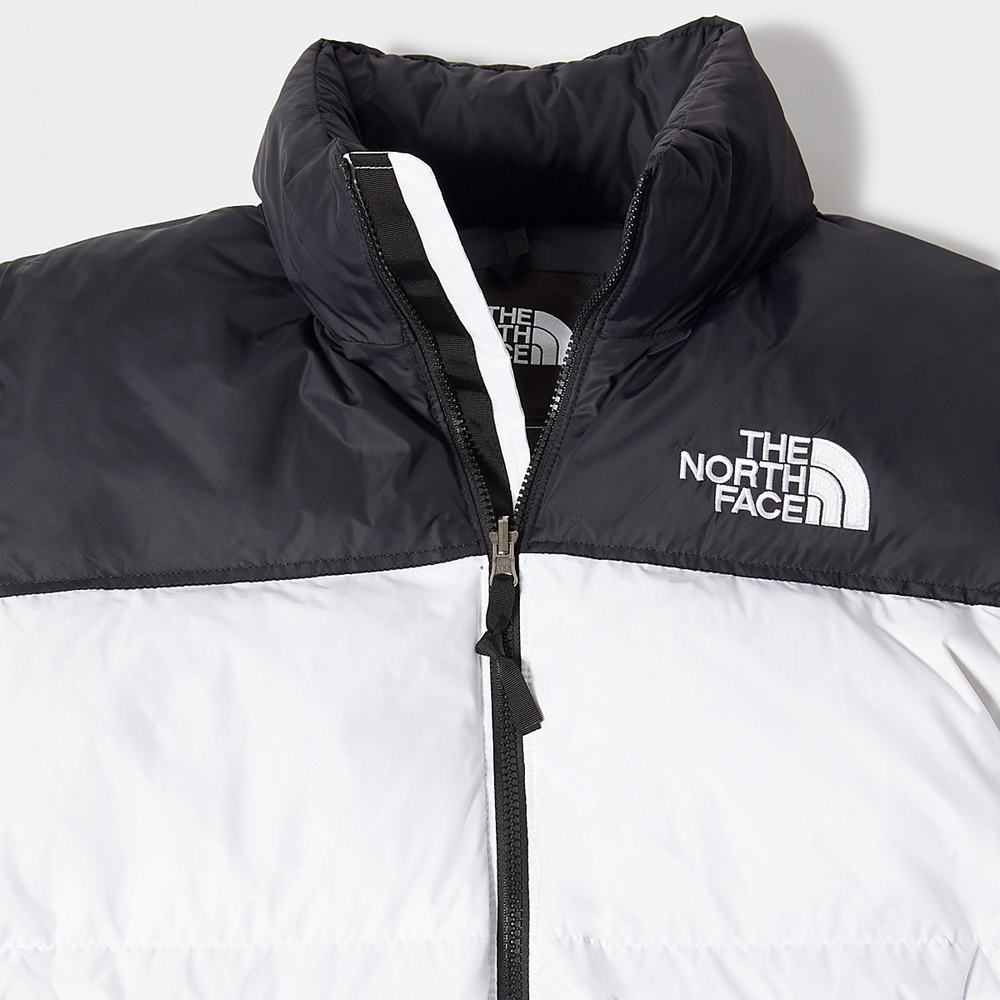 Páperová Bunda The North Face 1996 Retro Nuptse Packable Panske Biele | PDT-843790
