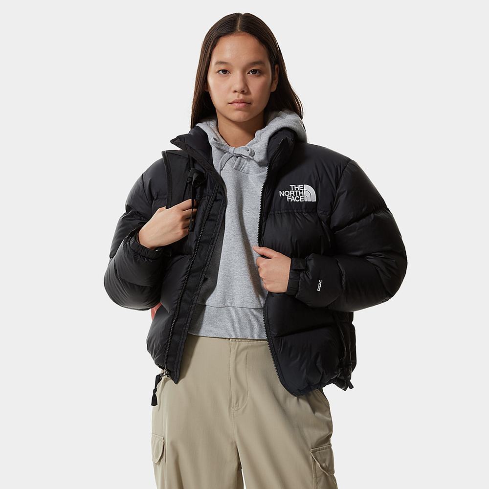 Páperová Bunda The North Face 1996 Retro Nuptse Damske Čierne | RYH-809247
