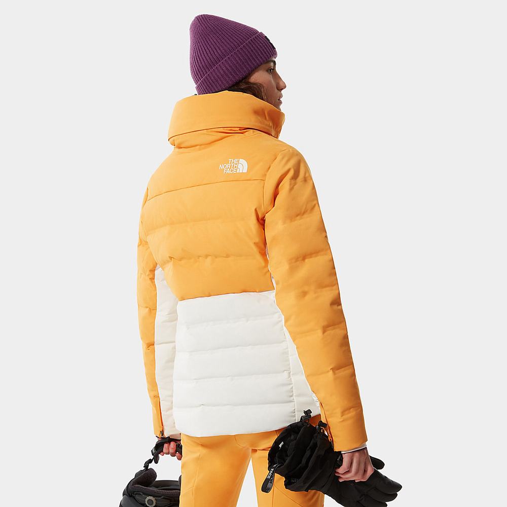 Páperová Bunda The North Face Amry Damske Oranžové Biele | KSN-538492