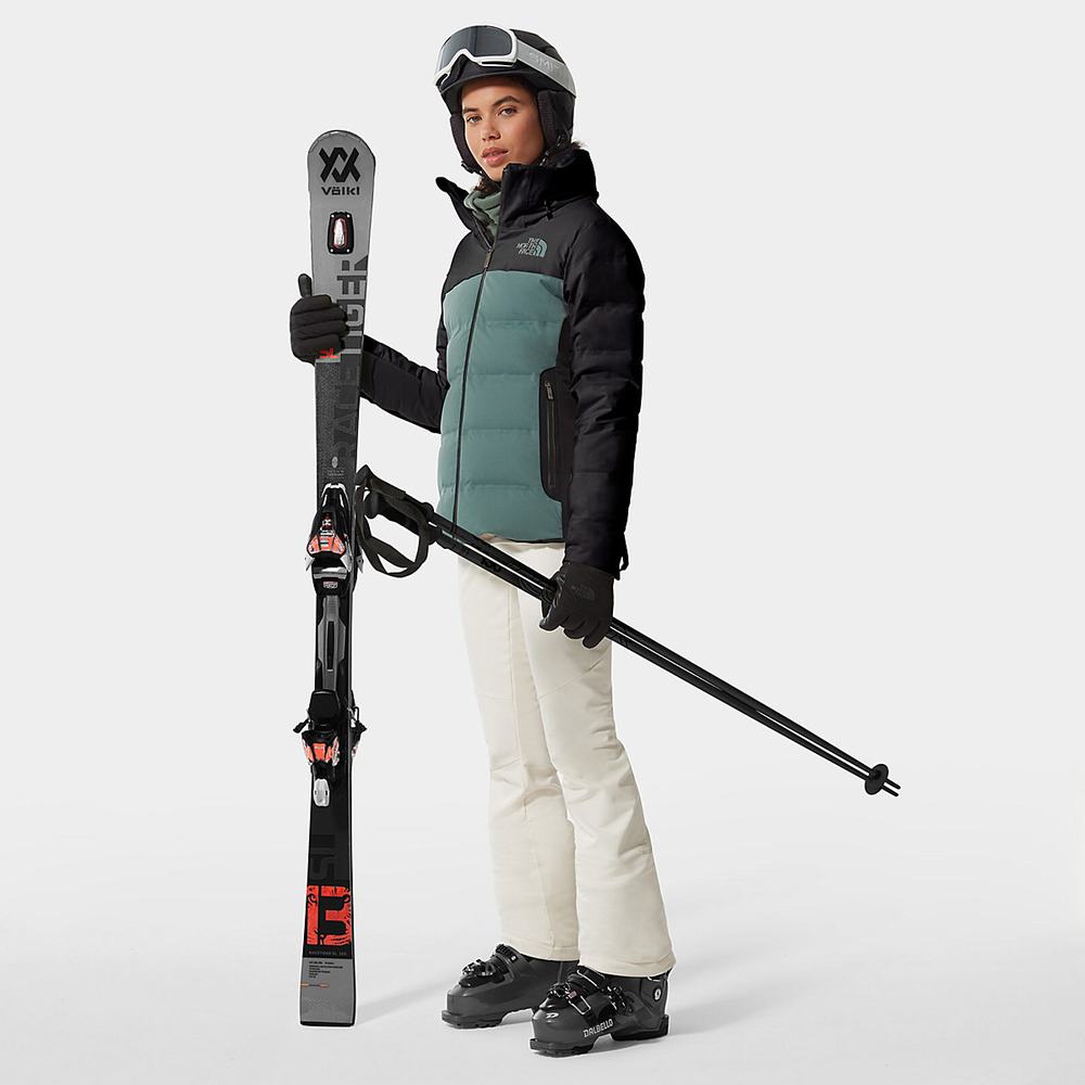 Páperová Bunda The North Face Amry Damske Čierne Zelene | WMO-382974