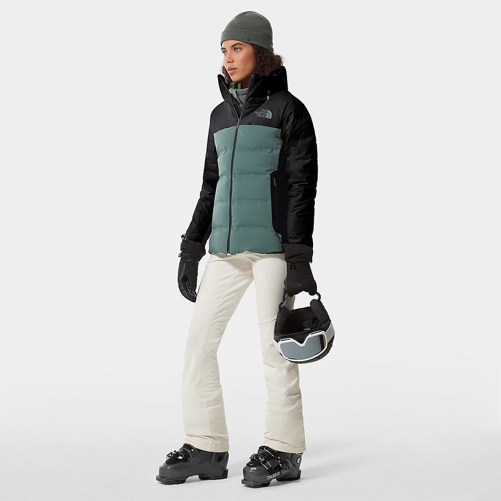Páperová Bunda The North Face Amry Damske Čierne Zelene | WMO-382974