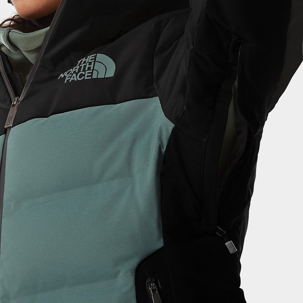 Páperová Bunda The North Face Amry Damske Čierne Zelene | WMO-382974