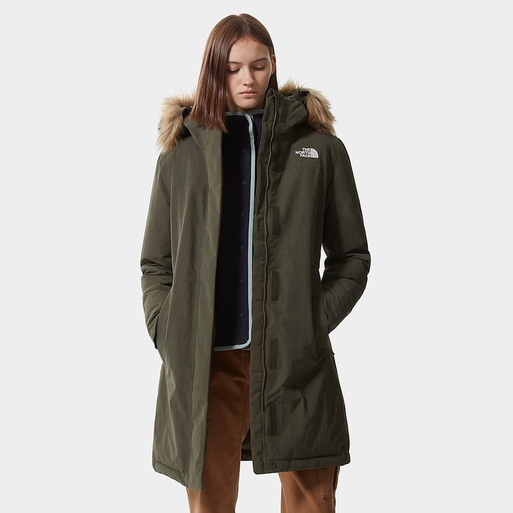 Páperová Bunda The North Face Arctic Damske Zelene | GTV-150326