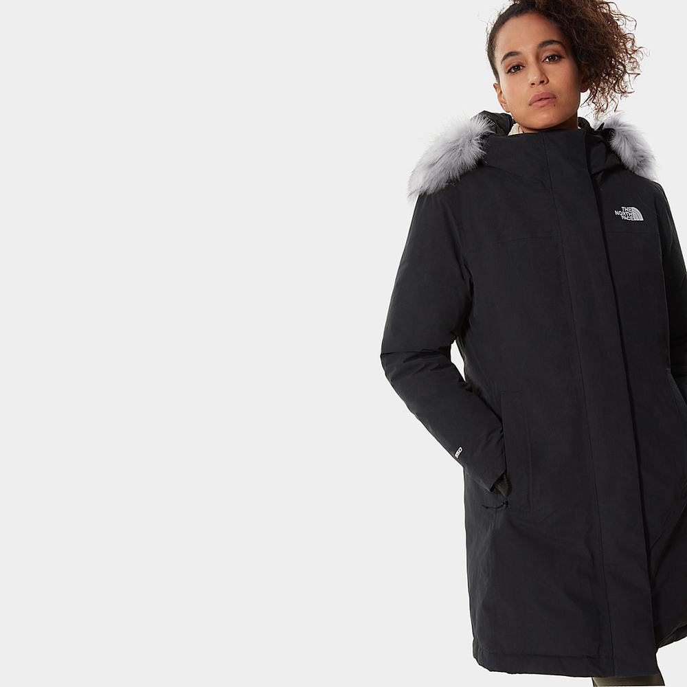 Páperová Bunda The North Face Arctic Damske Čierne | RDU-940236