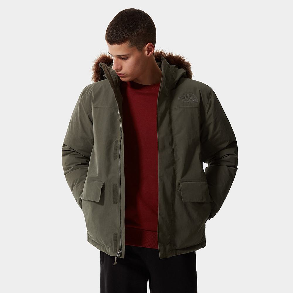 Páperová Bunda The North Face Arctic Panske Zelene | OCN-014753