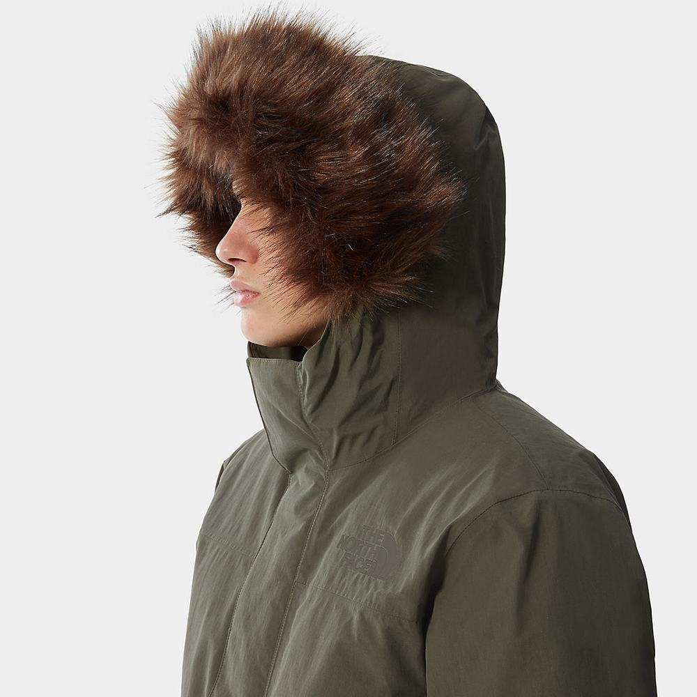 Páperová Bunda The North Face Arctic Panske Zelene | OCN-014753