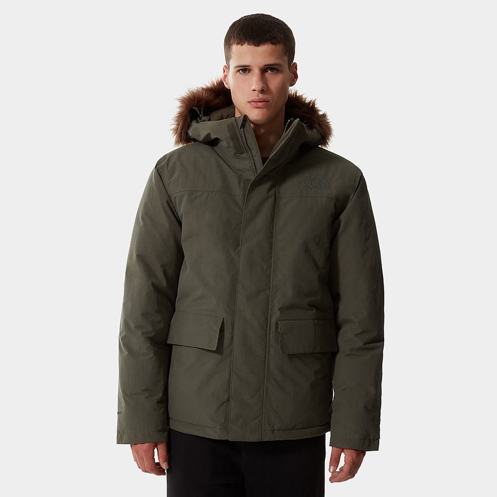 Páperová Bunda The North Face Arctic Panske Zelene | OCN-014753