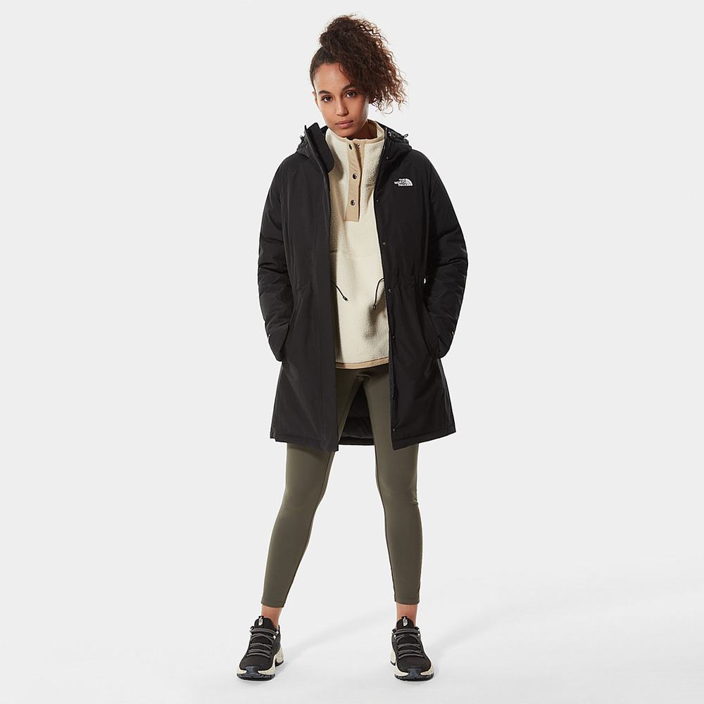 Páperová Bunda The North Face Brooklyn Damske Čierne | CVZ-379258