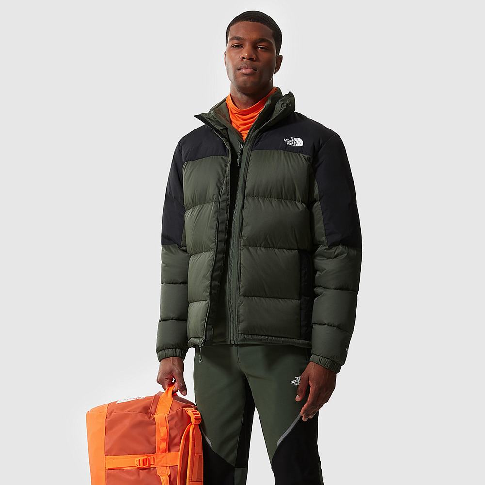 Páperová Bunda The North Face Diablo Panske Čierne | WNA-147938