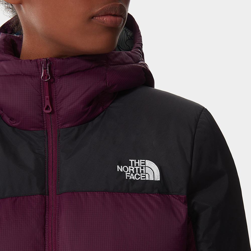 Páperová Bunda The North Face Diablo S Kapucňou Damske Nachový | NKV-124983