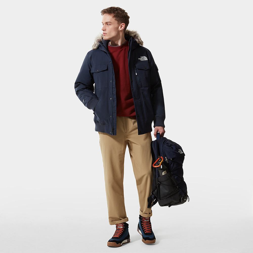 Páperová Bunda The North Face Gotham Panske Námornícka Modrá | TQD-134680