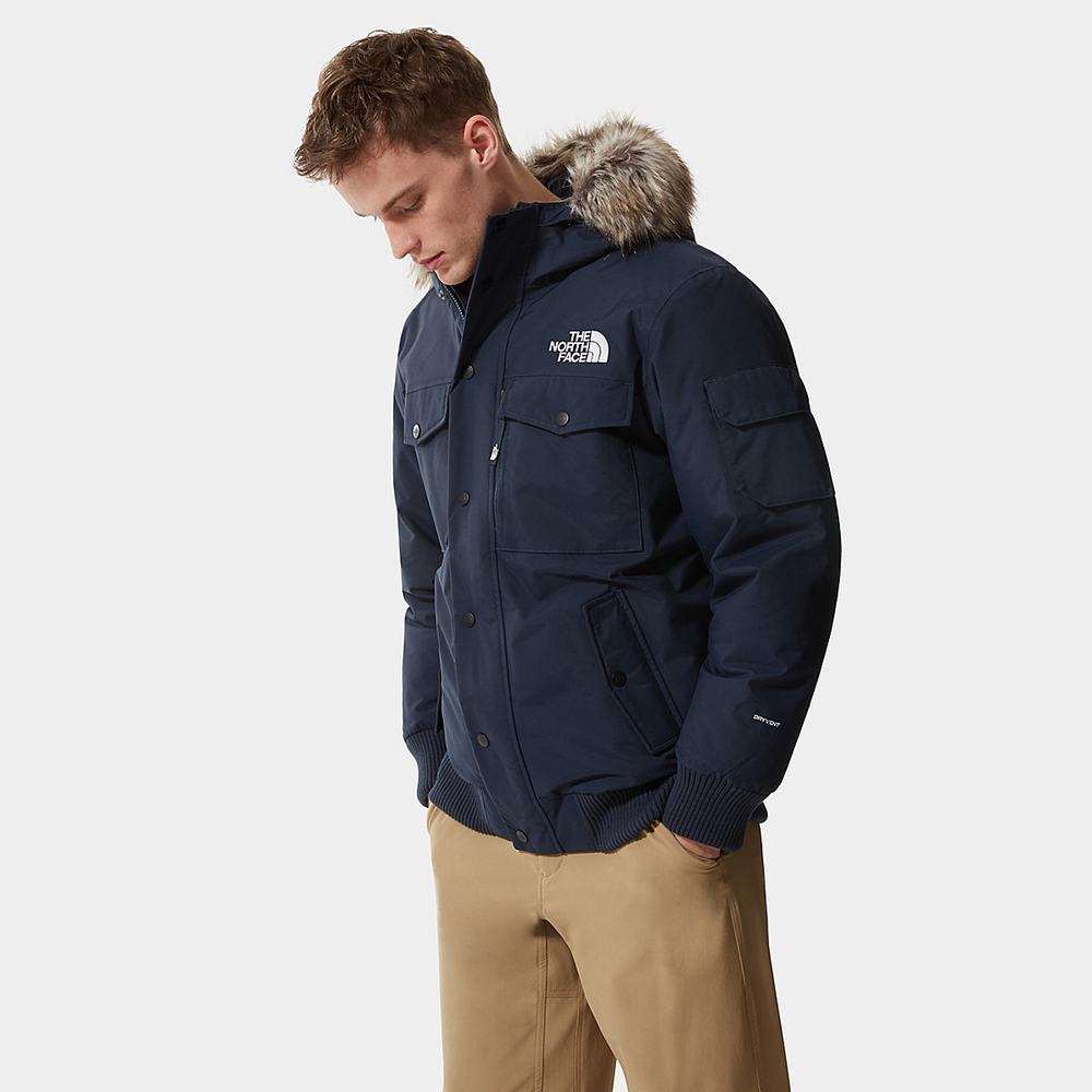 Páperová Bunda The North Face Gotham Panske Námornícka Modrá | TQD-134680