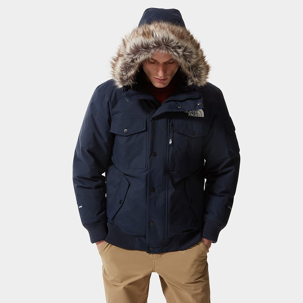 Páperová Bunda The North Face Gotham Panske Námornícka Modrá | TQD-134680