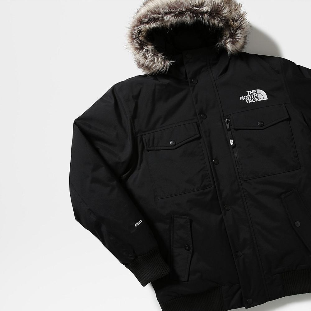 Páperová Bunda The North Face Gotham Panske Čierne | WCZ-014783