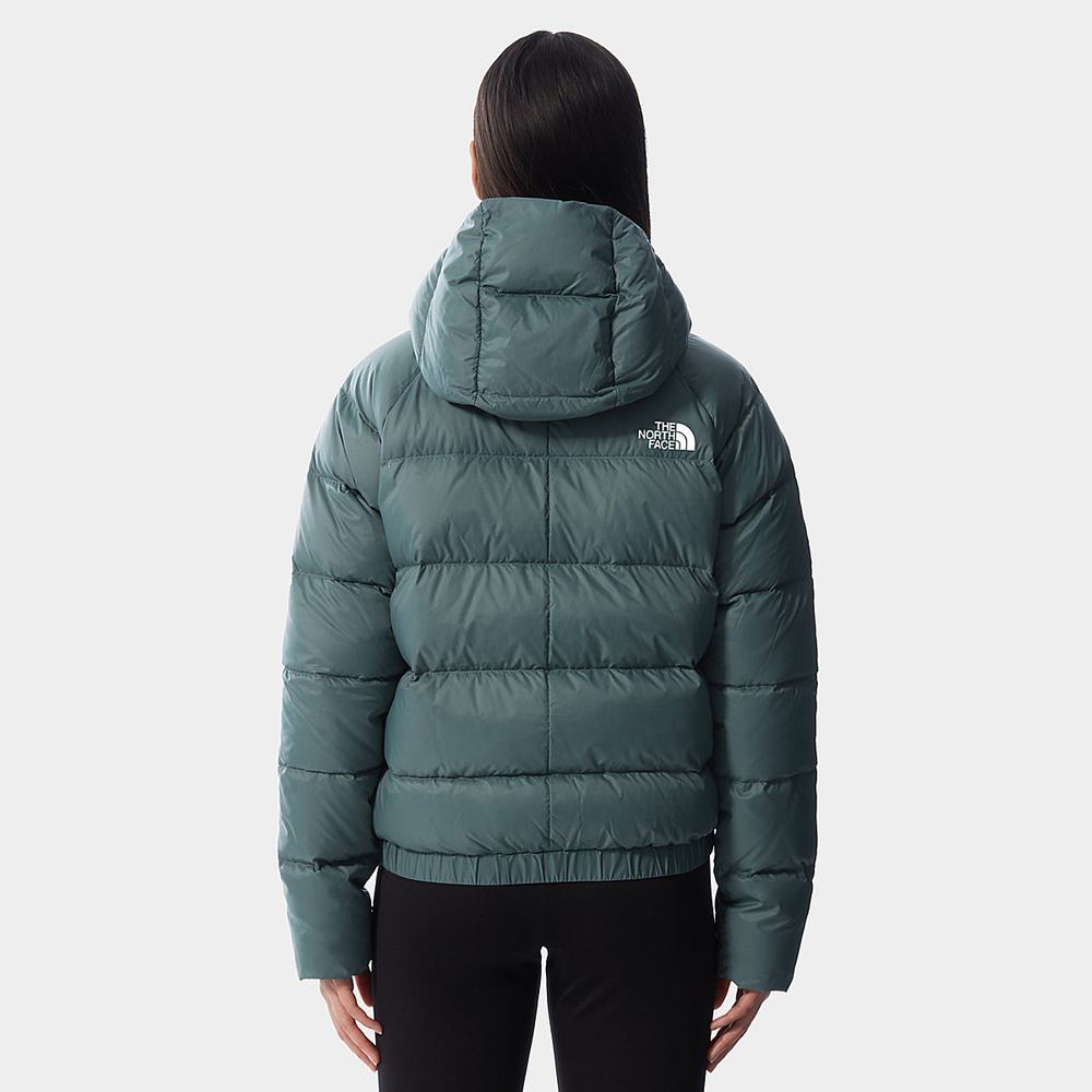 Páperová Bunda The North Face Hyalite Down S Kapucňou Damske Zelene | RSZ-947063