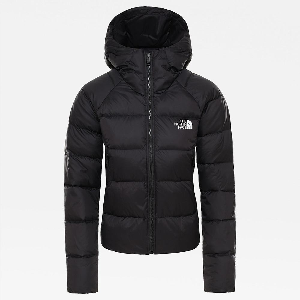 Páperová Bunda The North Face Hyalite Down S Kapucňou Damske Čierne | ZBT-548390