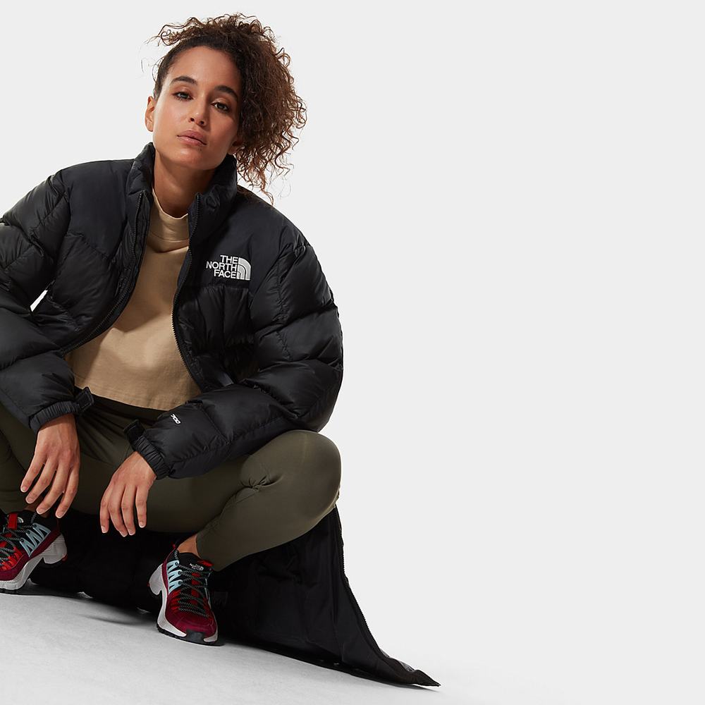 Páperová Bunda The North Face Lhotse Duster Damske Čierne | QBJ-697325