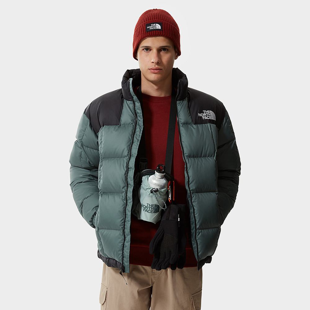 Páperová Bunda The North Face Lhotse Panske Zelene | SPF-239045