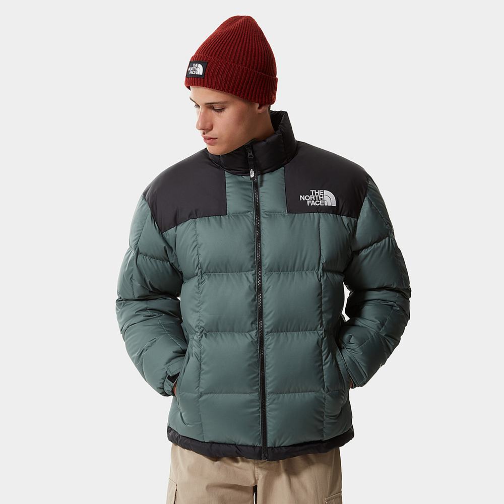 Páperová Bunda The North Face Lhotse Panske Zelene | SPF-239045