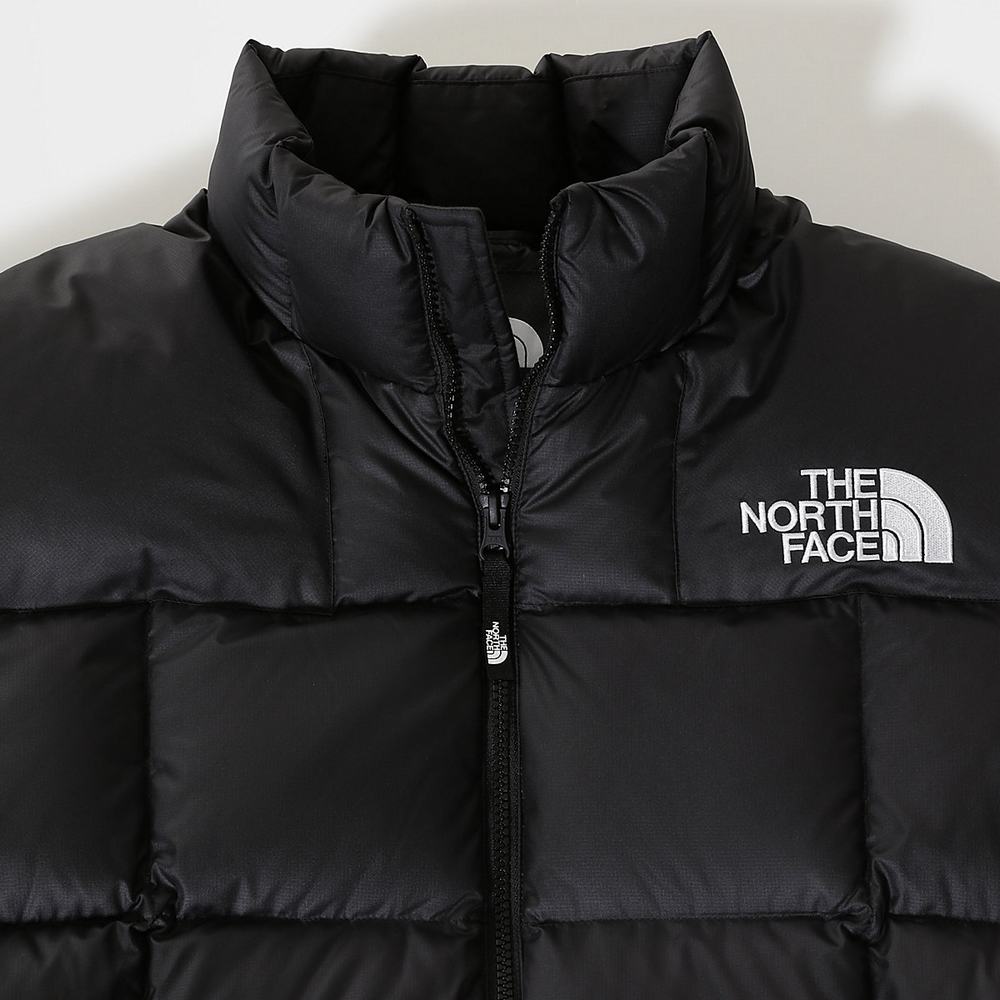 Páperová Bunda The North Face Lhotse Panske Čierne Biele | XMR-497513