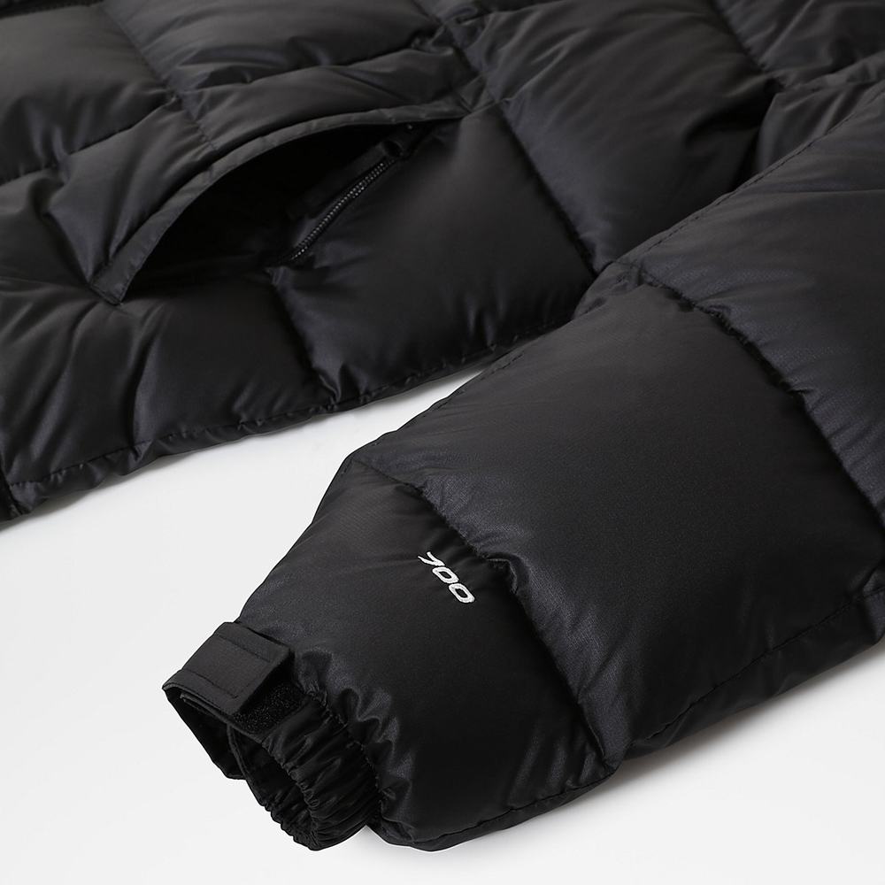 Páperová Bunda The North Face Lhotse Panske Čierne Biele | XMR-497513