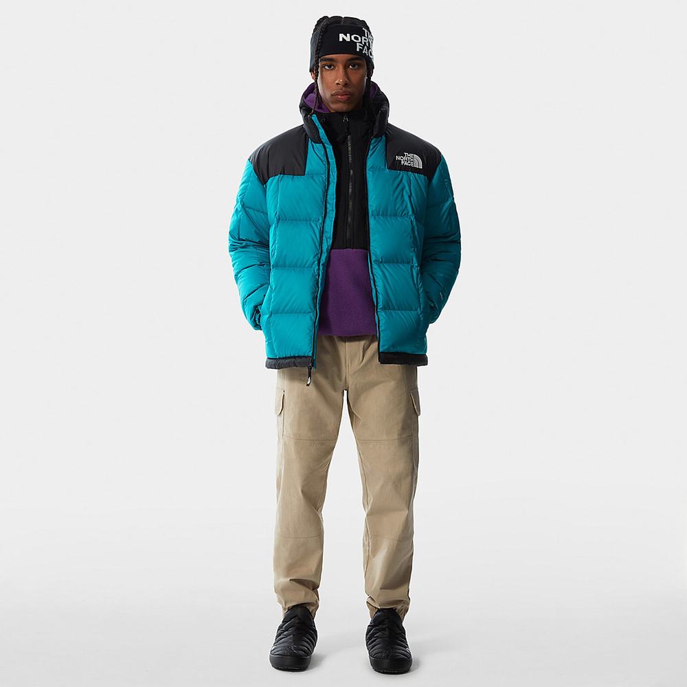 Páperová Bunda The North Face Lhotse Panske Modre | YNR-458390