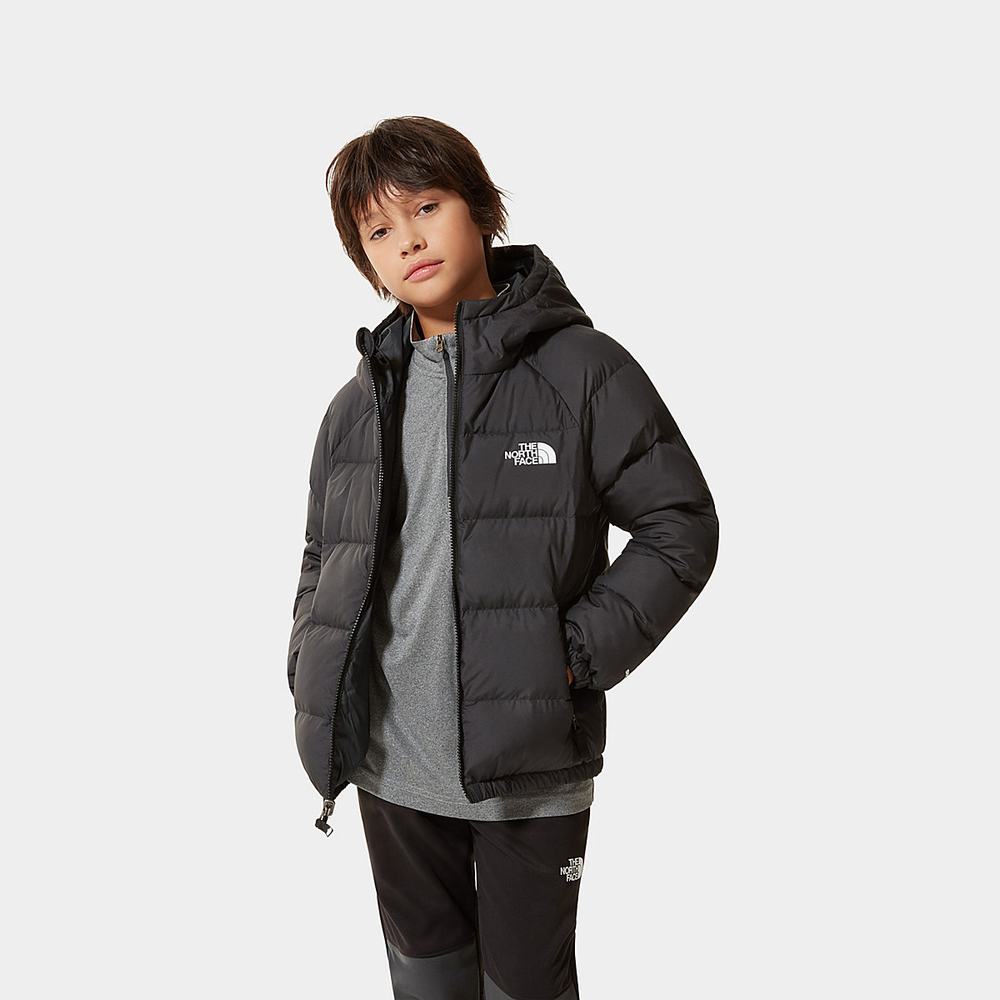 Páperová Bunda The North Face Reversible Hyalite Chlapcenske Čierne | HLW-128945