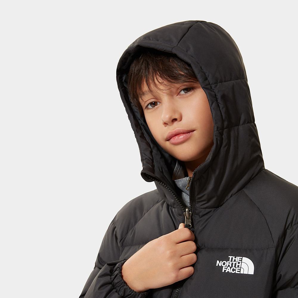 Páperová Bunda The North Face Reversible Hyalite Chlapcenske Čierne | HLW-128945