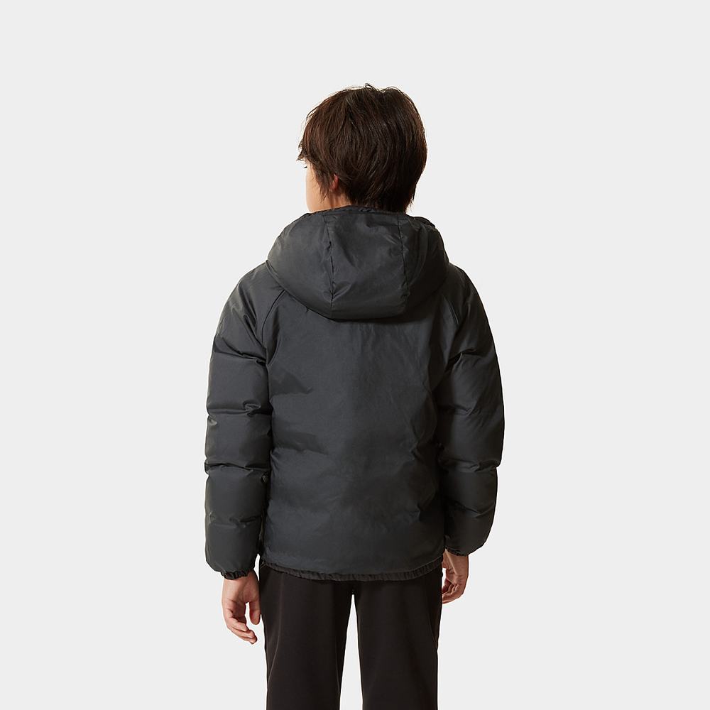 Páperová Bunda The North Face Reversible Hyalite Chlapcenske Čierne | HLW-128945