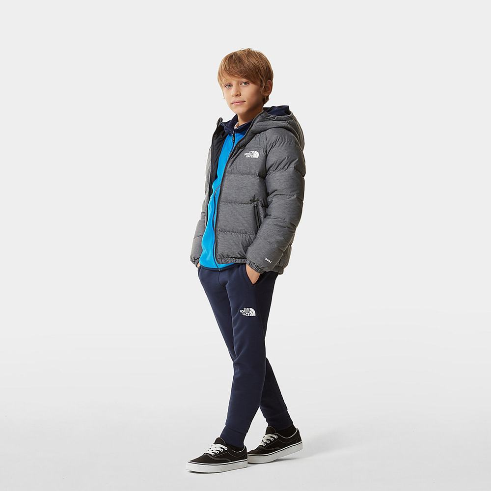 Páperová Bunda The North Face Reversible Hyalite Chlapcenske Siva | KXP-601597