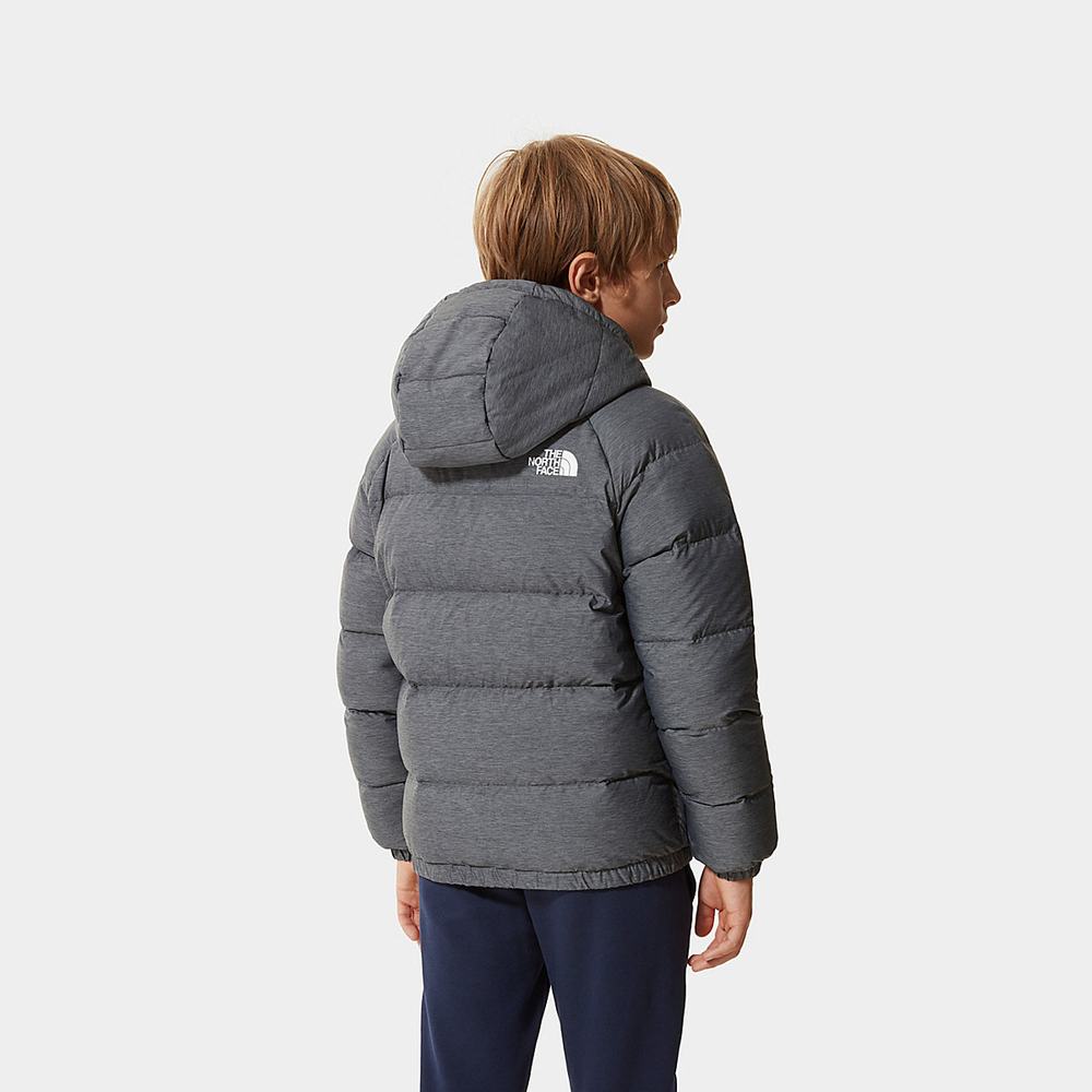 Páperová Bunda The North Face Reversible Hyalite Chlapcenske Siva | KXP-601597