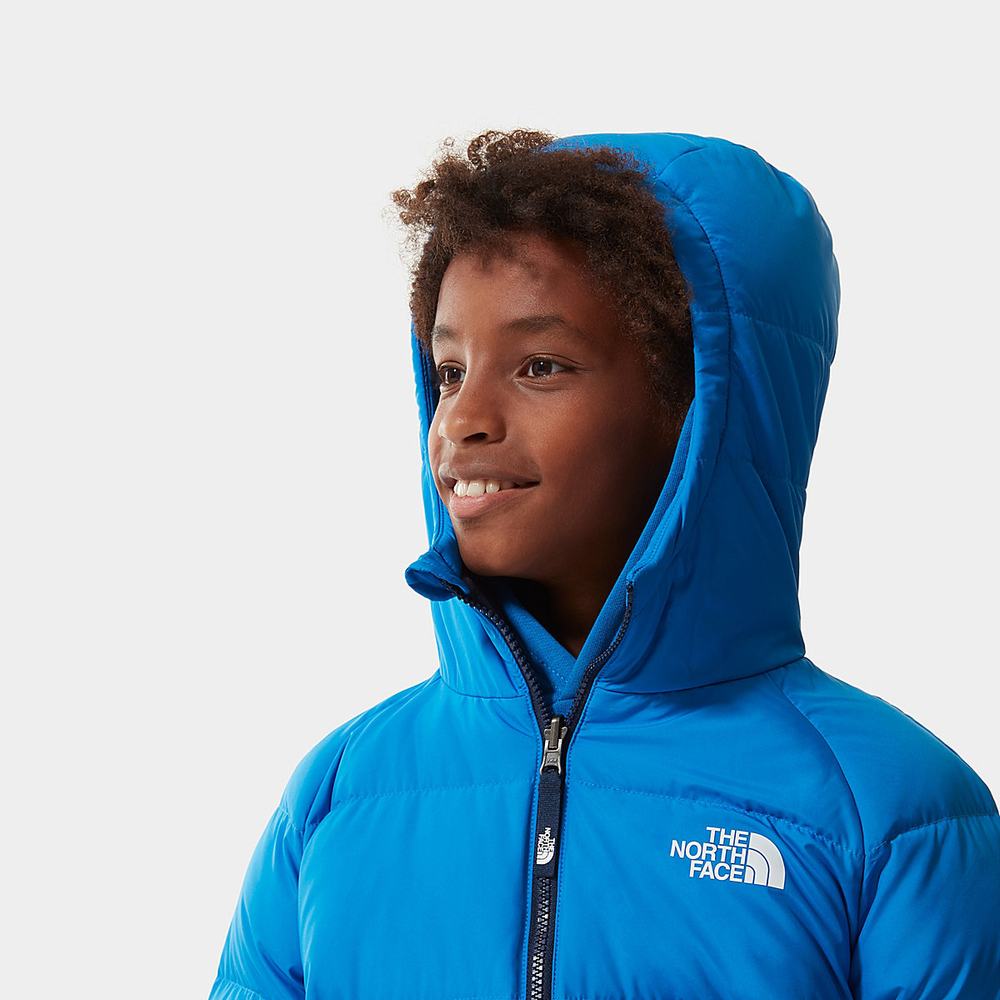 Páperová Bunda The North Face Reversible Hyalite Chlapcenske Modre | QSR-315709
