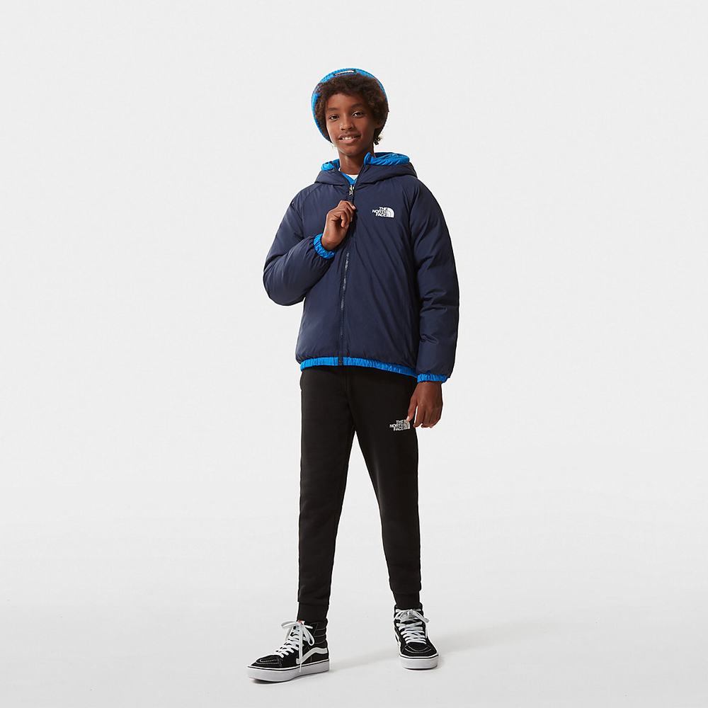 Páperová Bunda The North Face Reversible Hyalite Chlapcenske Modre | QSR-315709